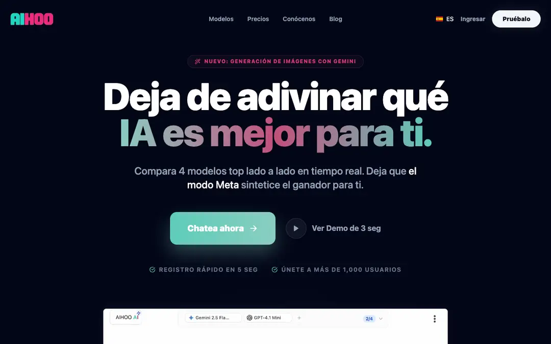 Captura de pantalla de Aihoo