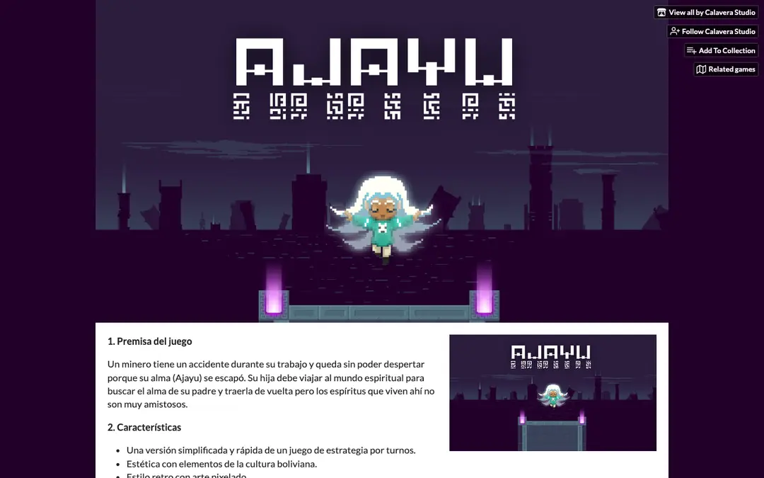 Captura de pantalla de Ajayu