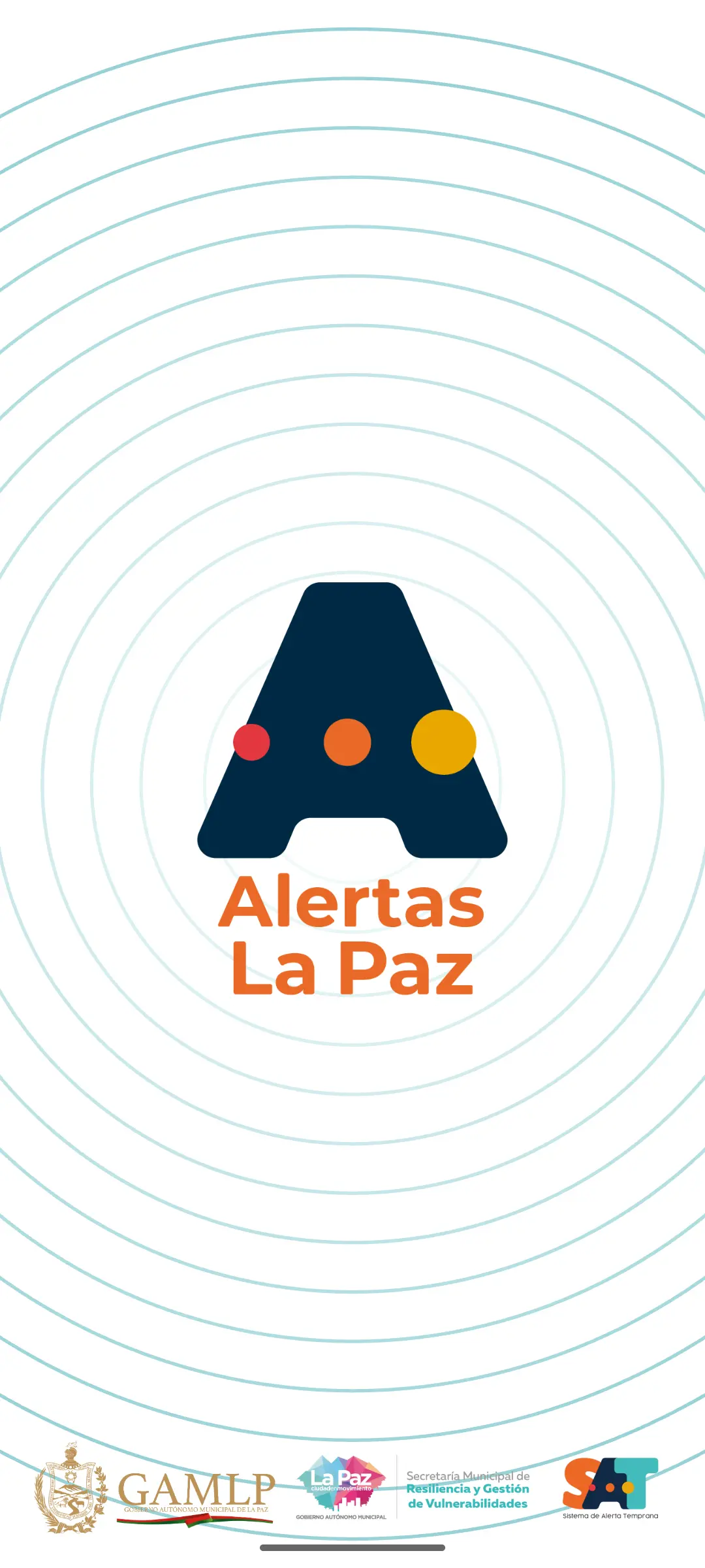 Captura de pantalla de ALERTAS LA PAZ