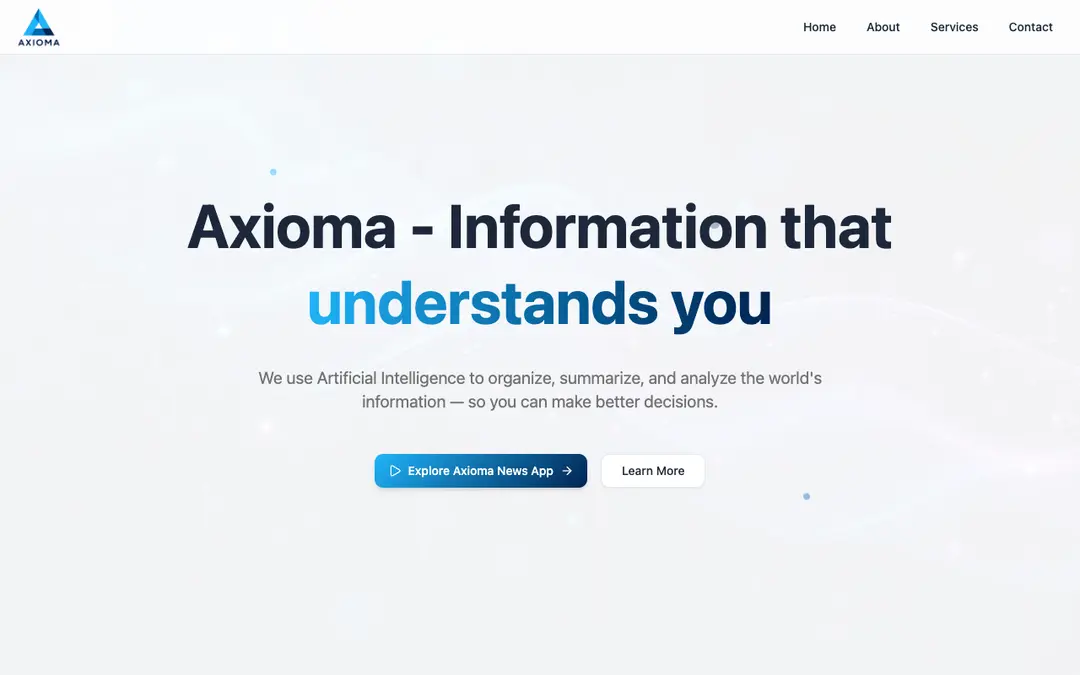 Captura de pantalla de Axioma