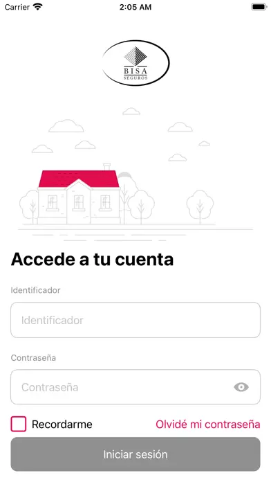 Captura de pantalla de BISA Seguros