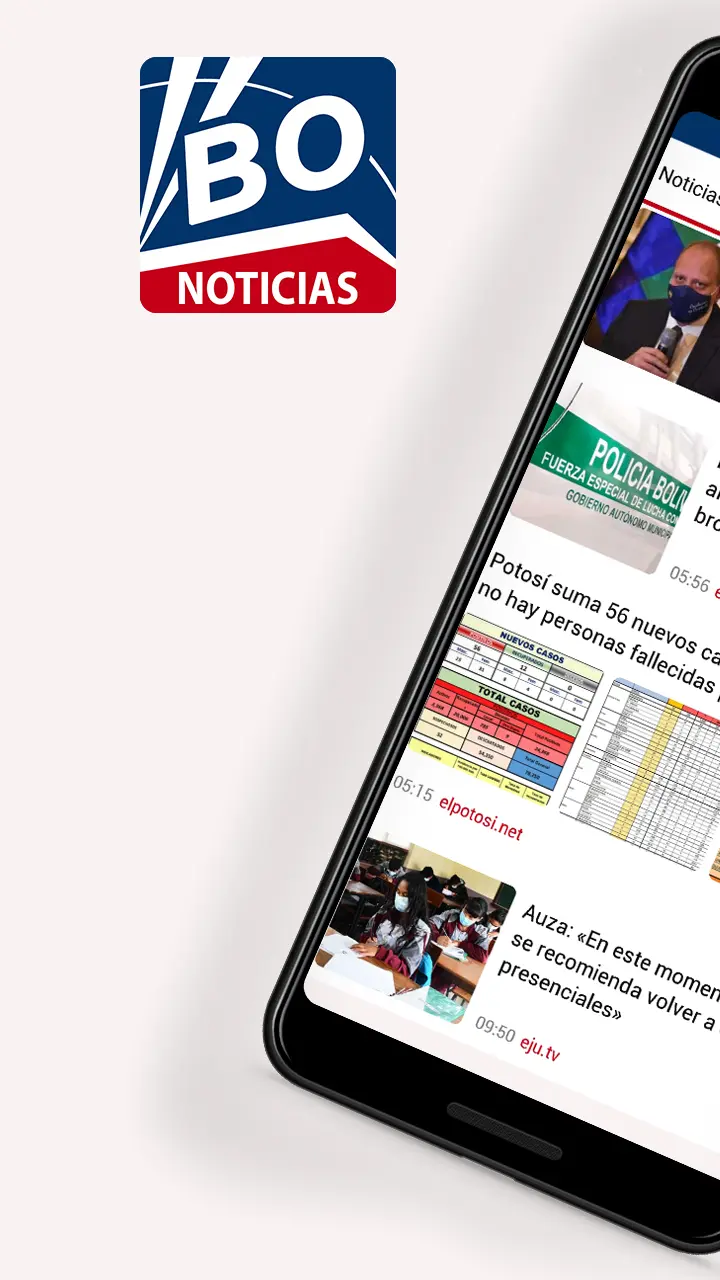 Captura de pantalla de Bolivia Noticias