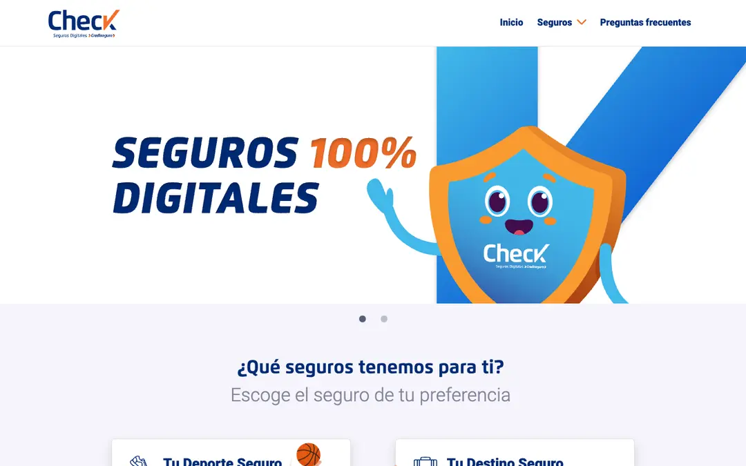 Captura de pantalla de Check Seguros Digitales