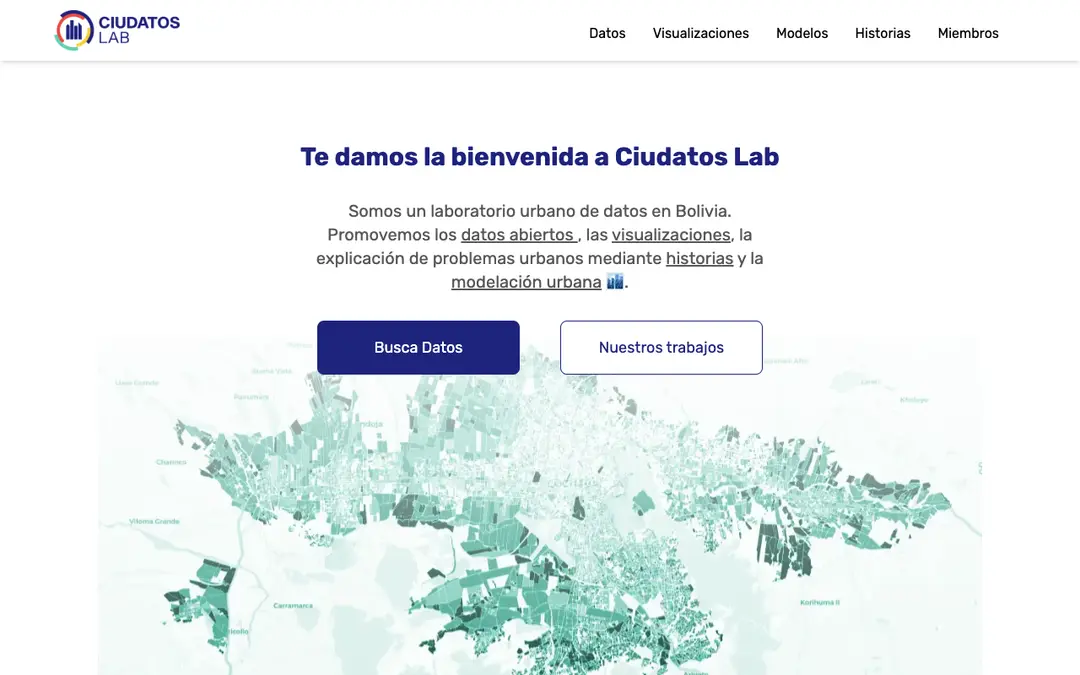 Captura de pantalla de Ciudatos Lab