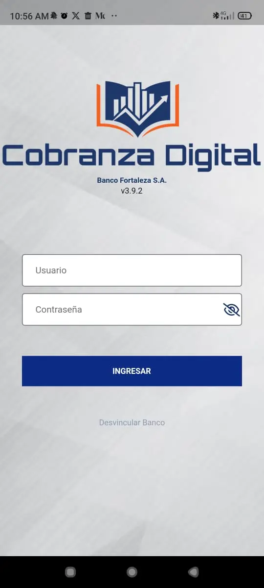Captura de pantalla de Cobranza Digital Fortaleza