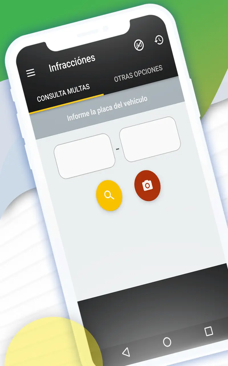 Captura de pantalla de Consulta Multas Deudas Bolivia