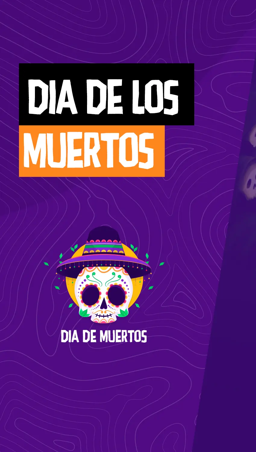 Captura de pantalla de Día de Muertos Imágenes Frases