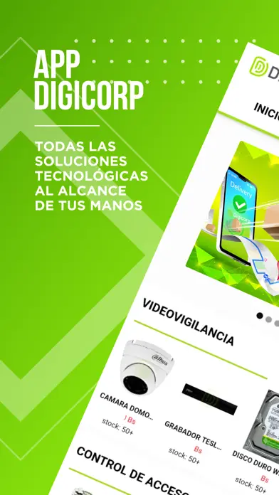 Captura de pantalla de DigiApp Bolivia