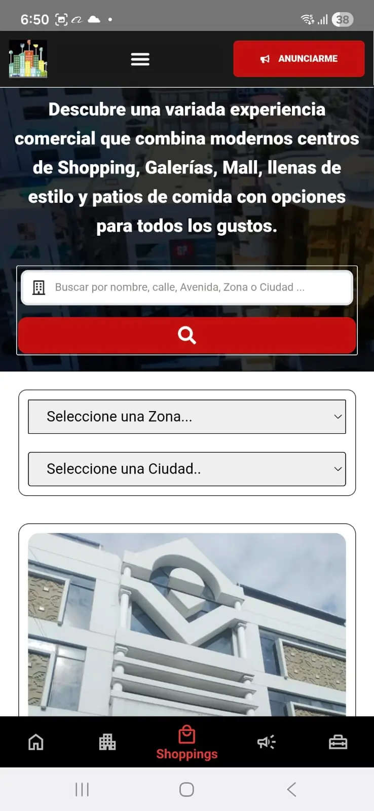 Captura de pantalla de Edificios Bolivia