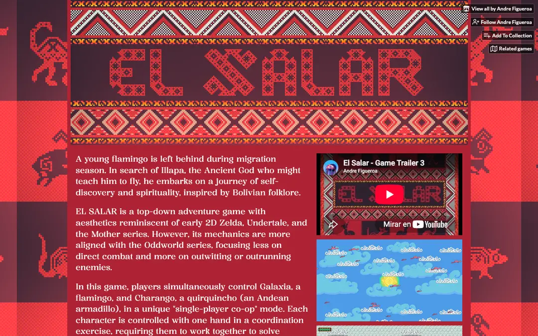 Captura de pantalla de El Salar