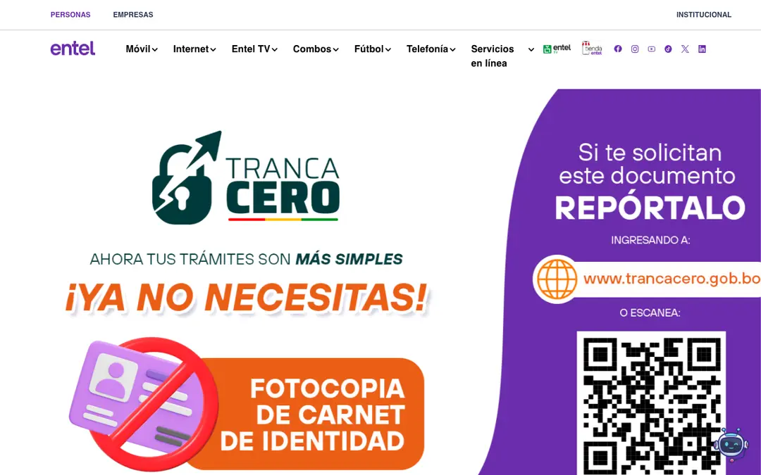 Captura de pantalla de Entel TV Smart