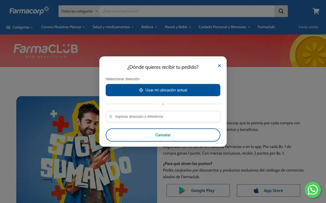Captura de pantalla de Farmaclub