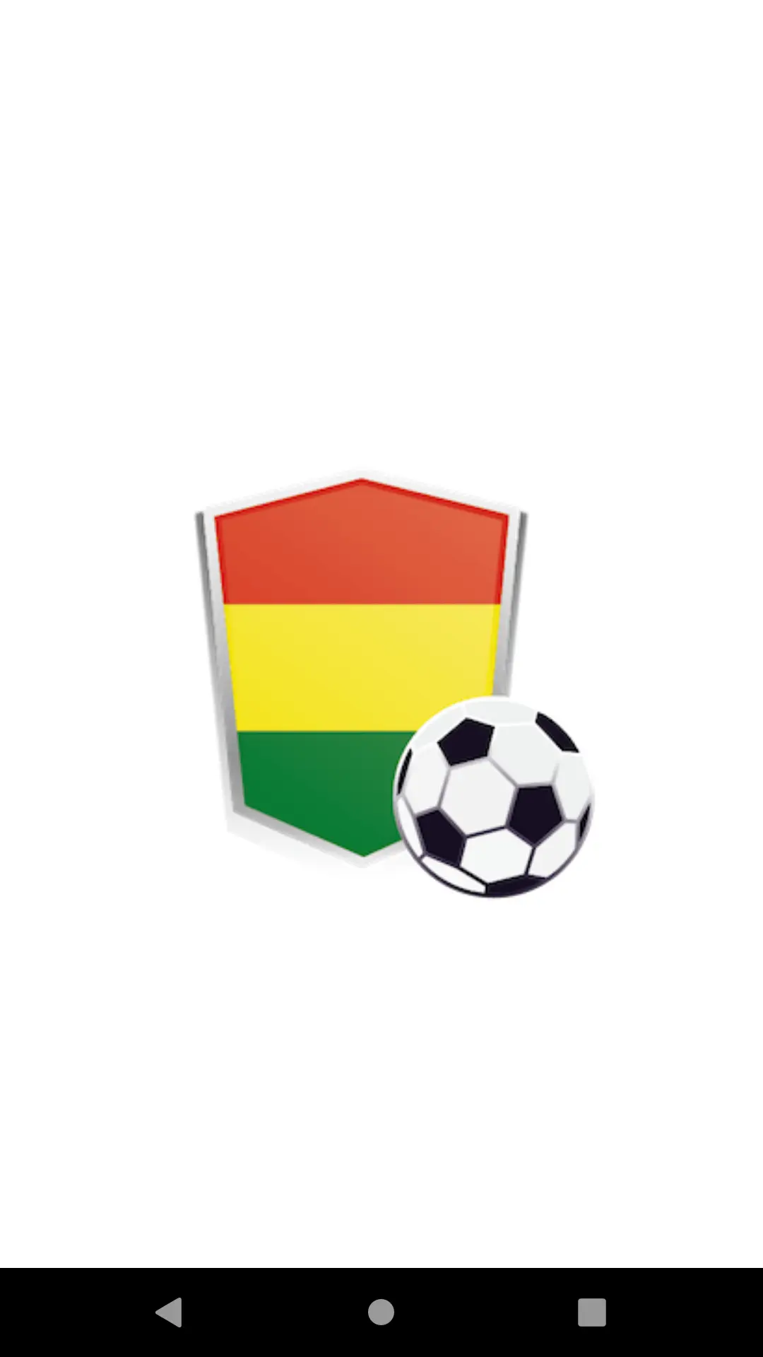 Captura de pantalla de Futbol de Bolivia en vivo