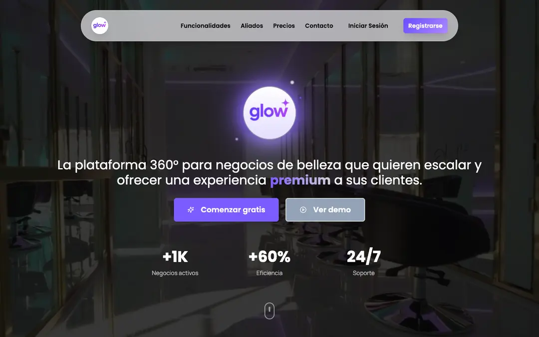 Captura de pantalla de Glow