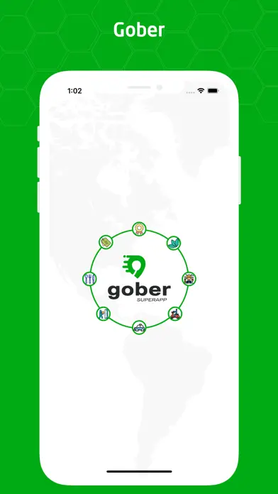 Captura de pantalla de gober Superapp