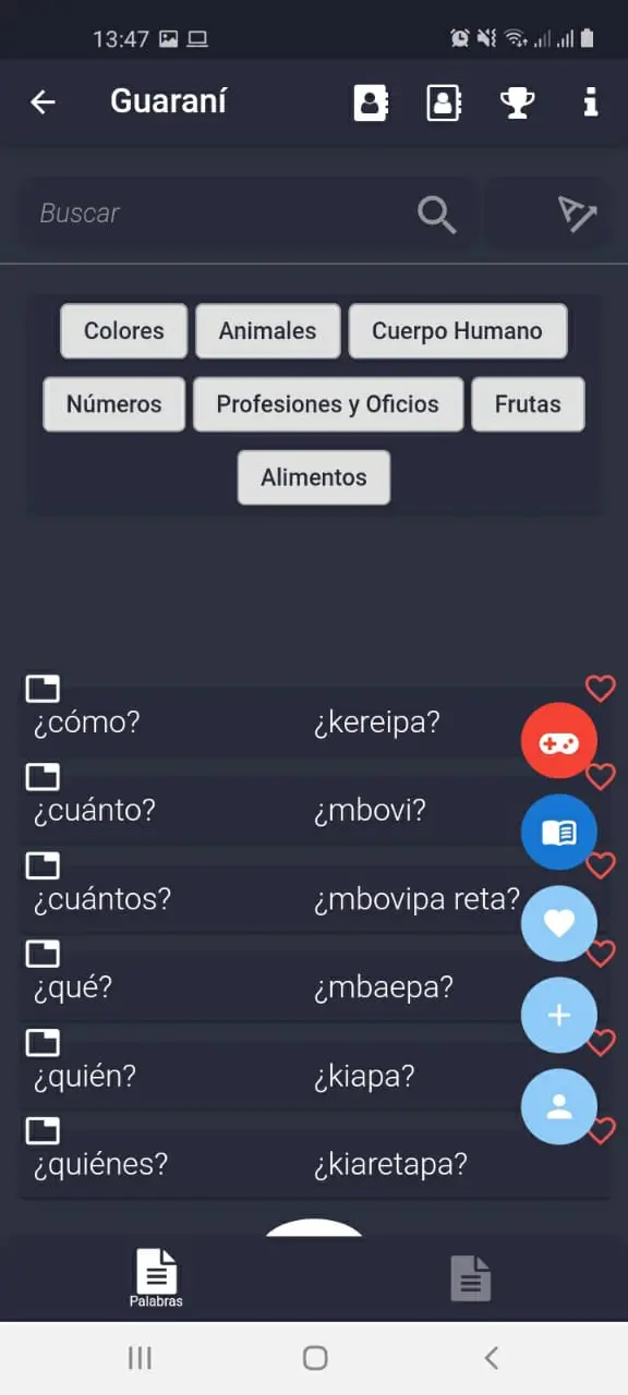 Captura de pantalla de Guarani Boliviano