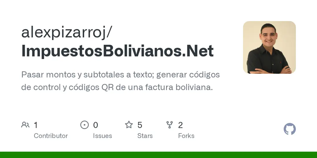 Captura de pantalla de ImpuestosBolivianos.Net