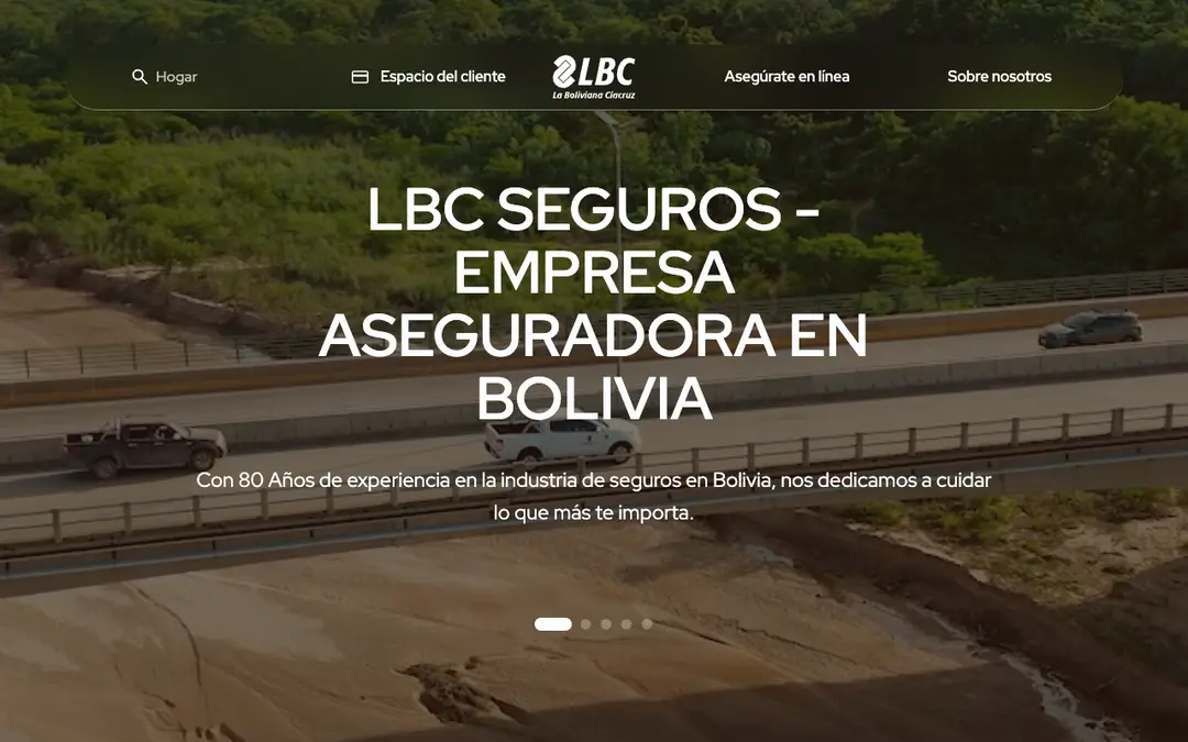 Captura de pantalla de LBC Seguros