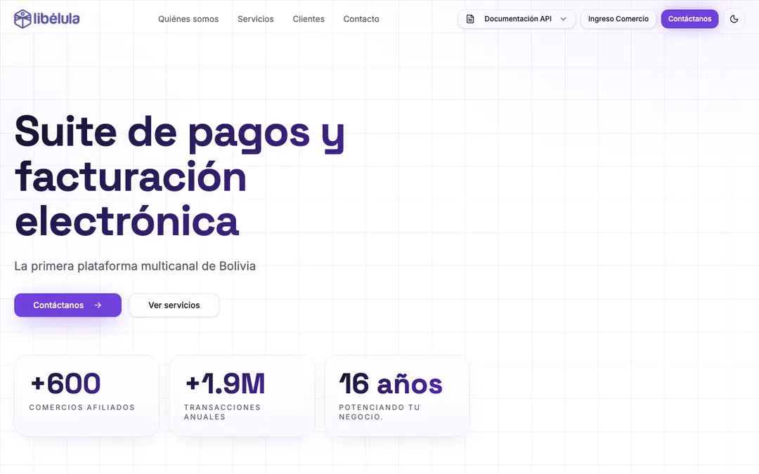 Captura de pantalla de Libélula (Todotix / PagosTT)