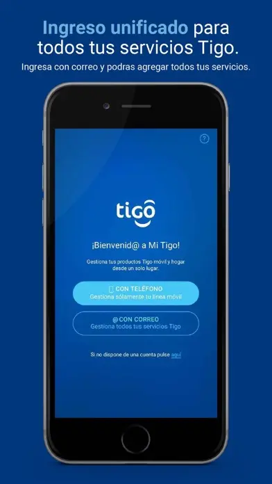 Captura de pantalla de Mi Tigo (Antes Tigo Shop)