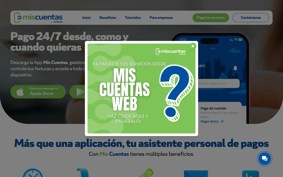 Captura de pantalla de Mis Cuentas
