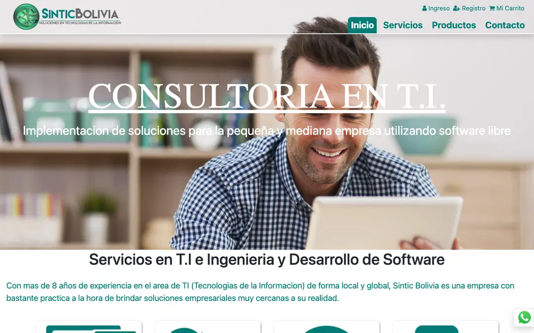 Captura de pantalla de MonoBusiness 2.0