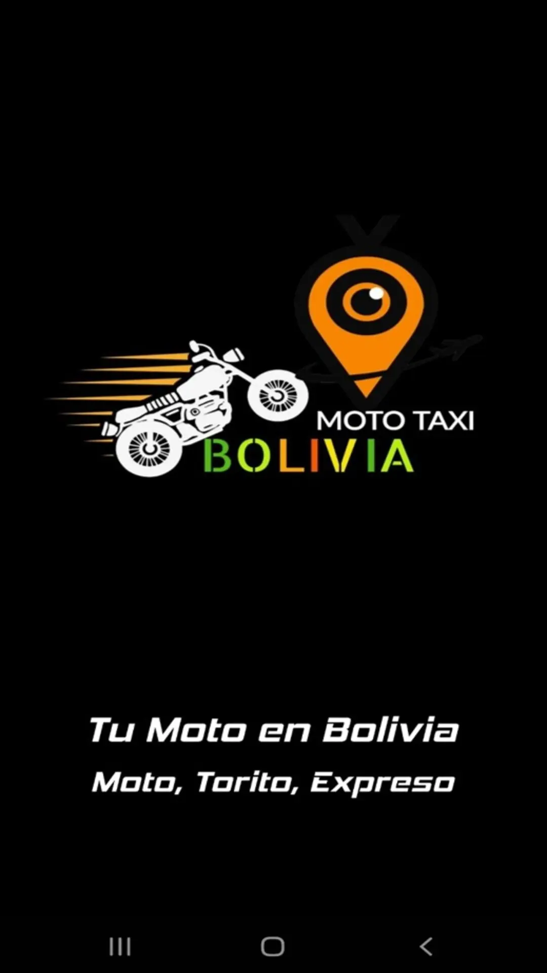 Captura de pantalla de Moto Taxi Bolivia