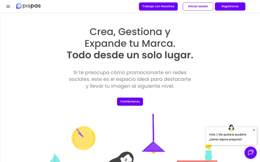Captura de pantalla de Pispas