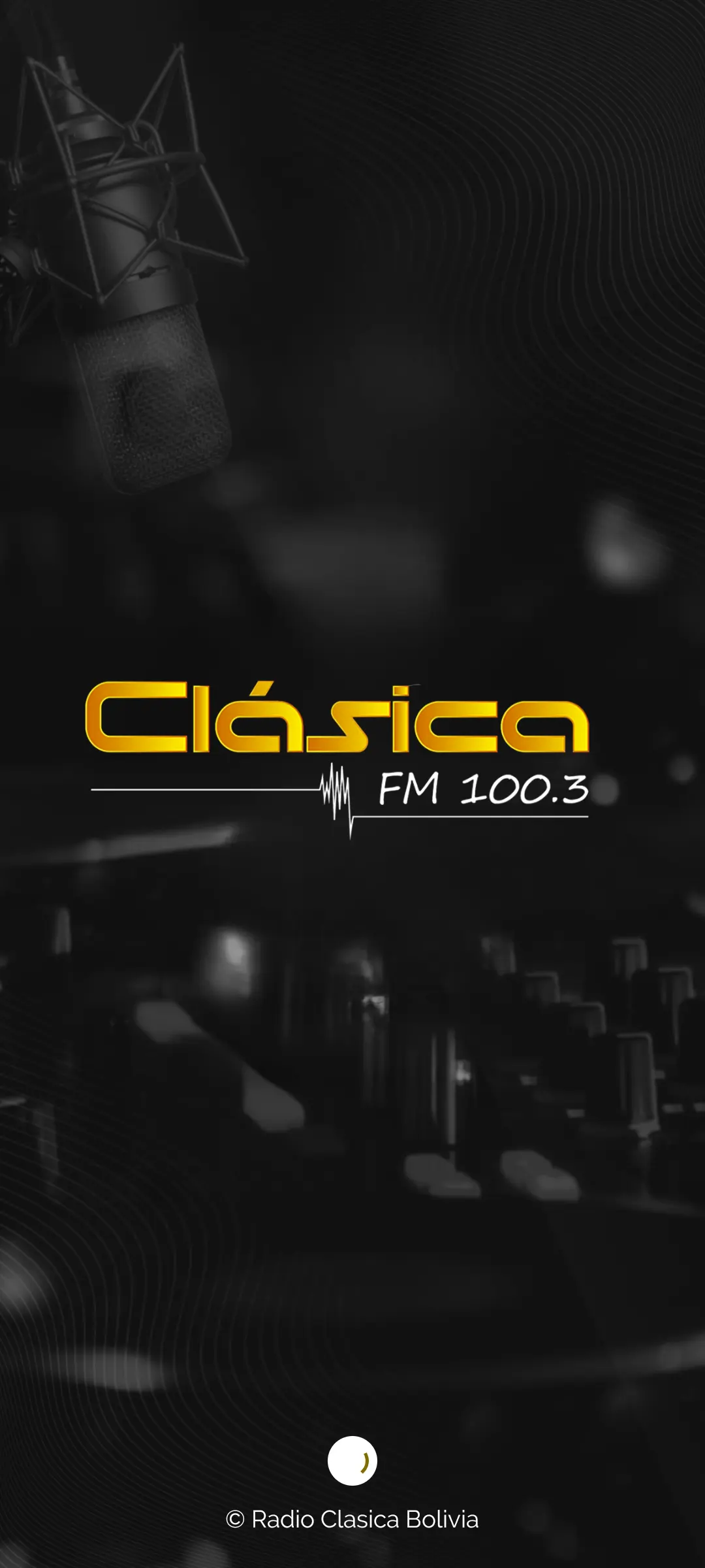 Captura de pantalla de Radio Clasica Cochabamba
