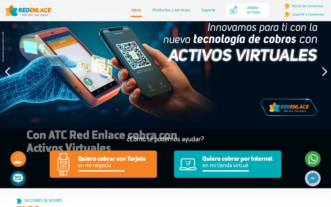 Captura de pantalla de Red Enlace (Simple QR)
