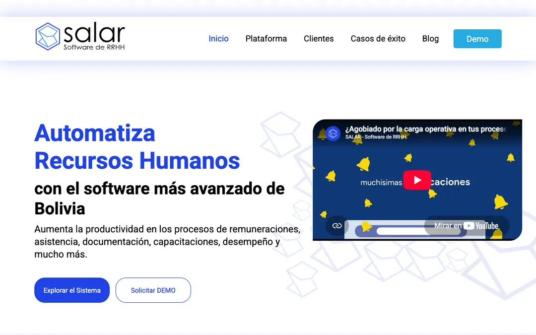 Captura de pantalla de SALAR
