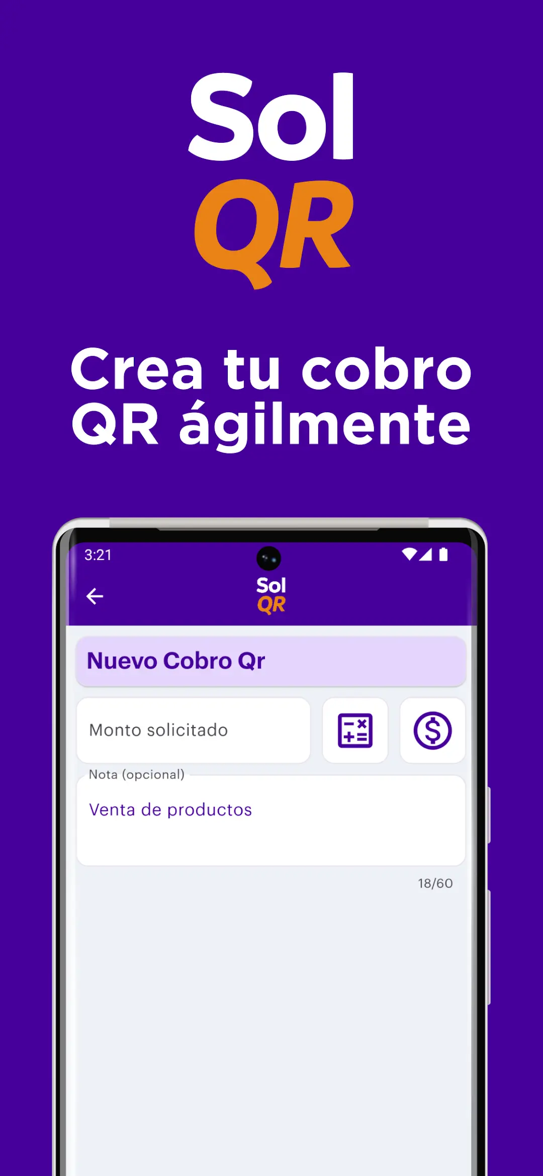 Captura de pantalla de SolQR