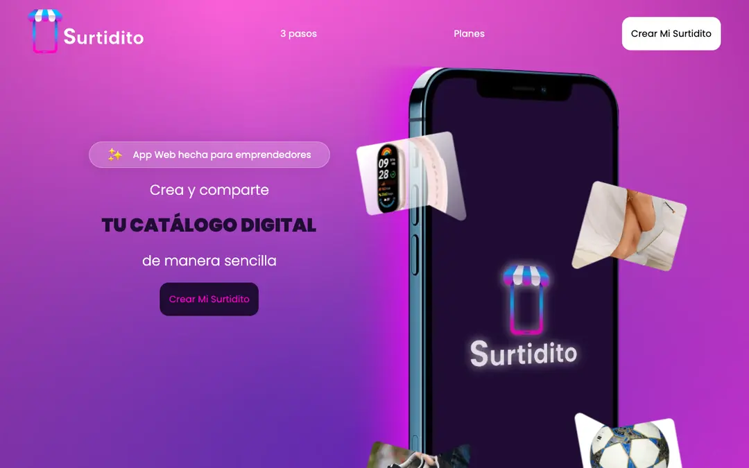 Captura de pantalla de Surtidito