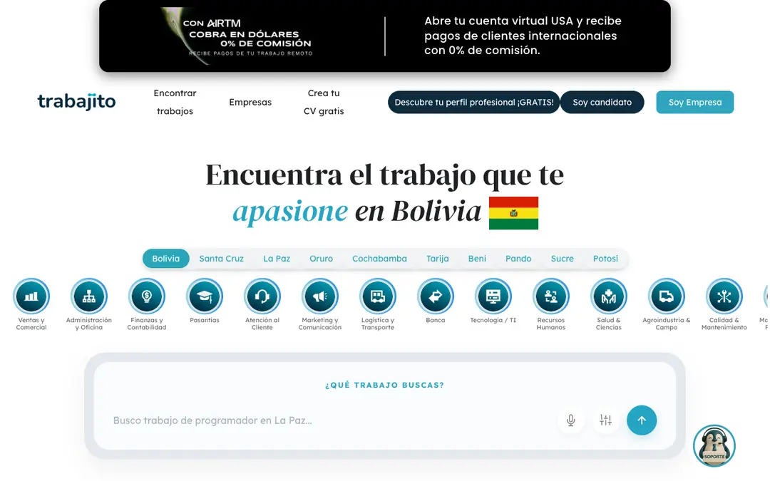 Captura de pantalla de Trabajito