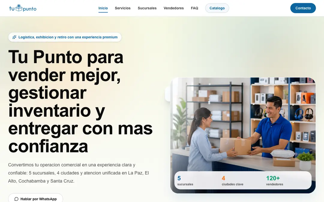 Captura de pantalla de Tu Punto