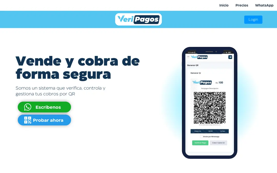 Captura de pantalla de Veripagos