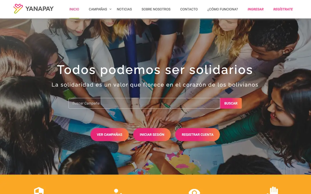 Captura de pantalla de Yanapay