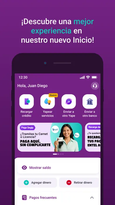 Captura de pantalla de Yape Bolivia
