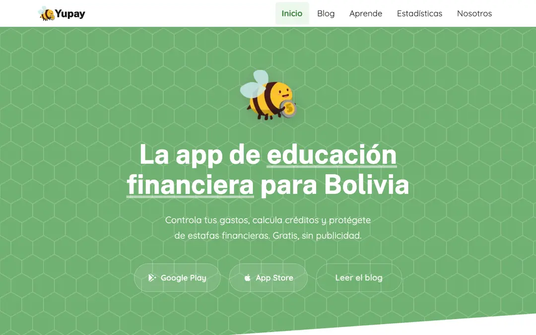 Captura de pantalla de Yupay